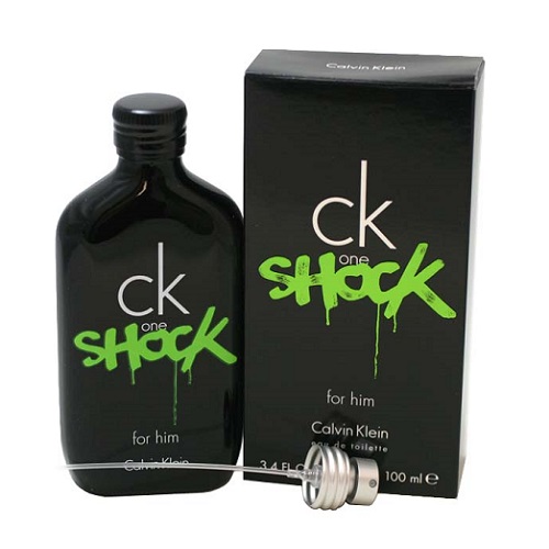 Ck One Shock Cologne by Calvin Klein 3.4oz Eau De Toilette spray for Men
